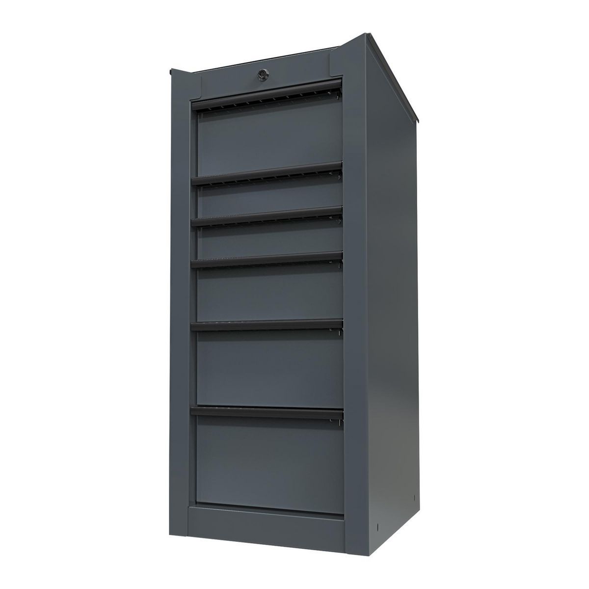 U.S. GENERAL 15 in. End Cabinet, Series 3, Slate Gray