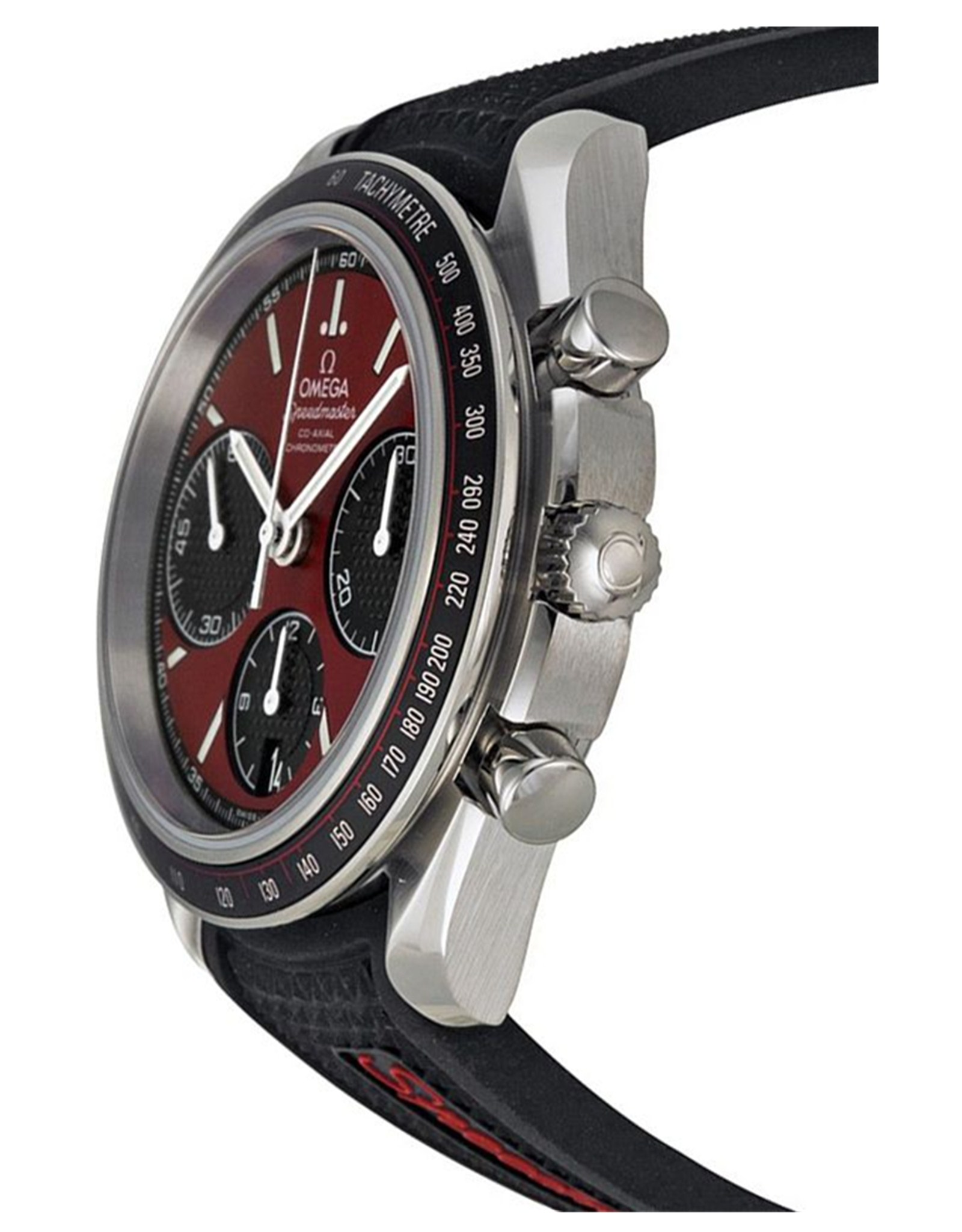 Replica Omega Speedmaster Red Dial Rubber Strap 40MM 326.32.40.50.11.001