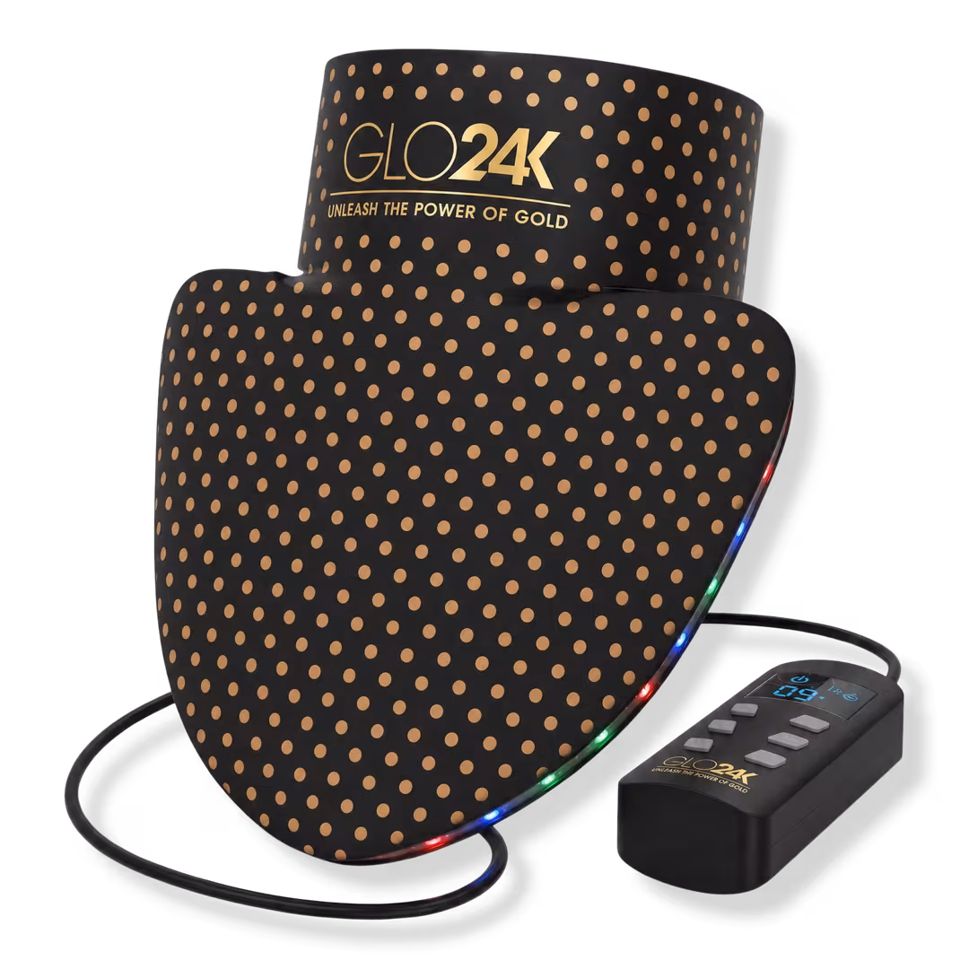 Glo24k  7 Color LED Super Mask for the Neck, Chest & Décolleté