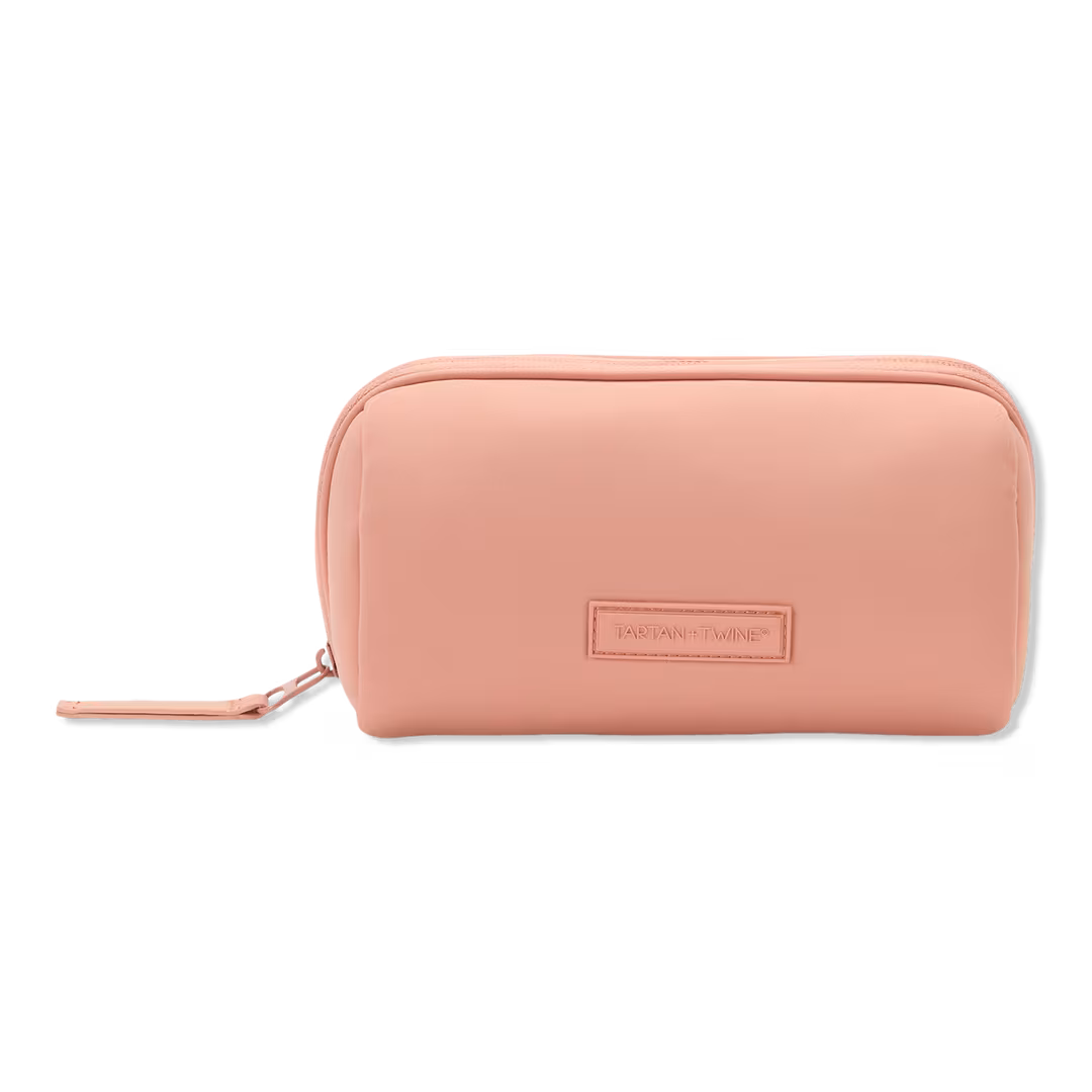 Tartan + Twine  Blush Neoprene Pencil Case