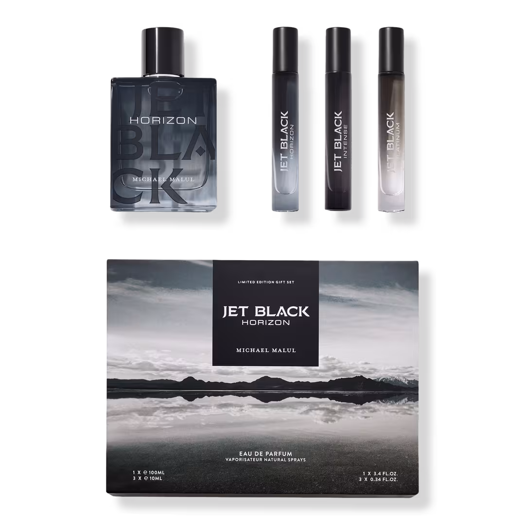 Michael Malul  Jet Black Horizon Men's Eau de Parfum Gift Set