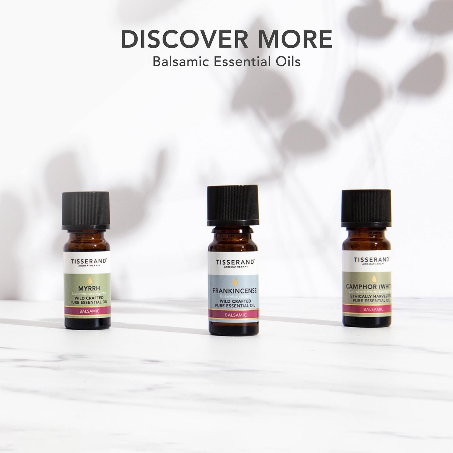 Tisserand Frankincense Wild Crafted Essential Oil - 9ml | Grounding and Calming Aroma,100% Natural Pure Essential Oils, Uncompromising Quality, Certified Vegan