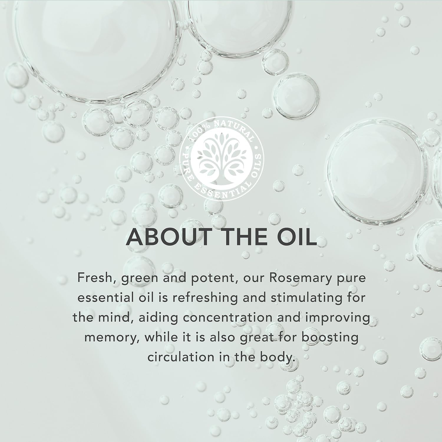 Tisserand Rosemary Organic Essential Oil - 9ml | Invigorating Rosemary Aroma, 100% Natural Pure Essential Oils, Uncompromising Quality, Certified Vegan