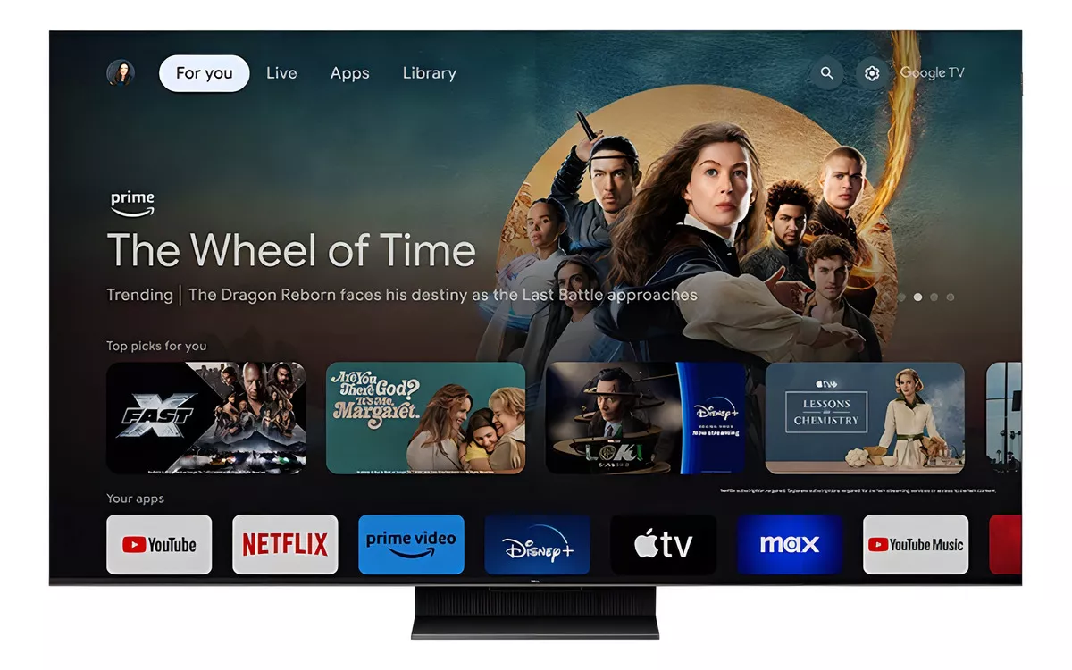 Smart Tv Tcl 55qm751g