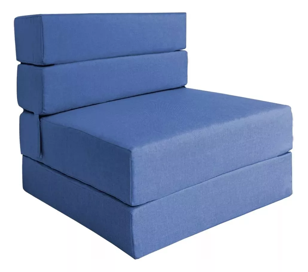 Sofá Cama Individual Plegable Soporte Firmé