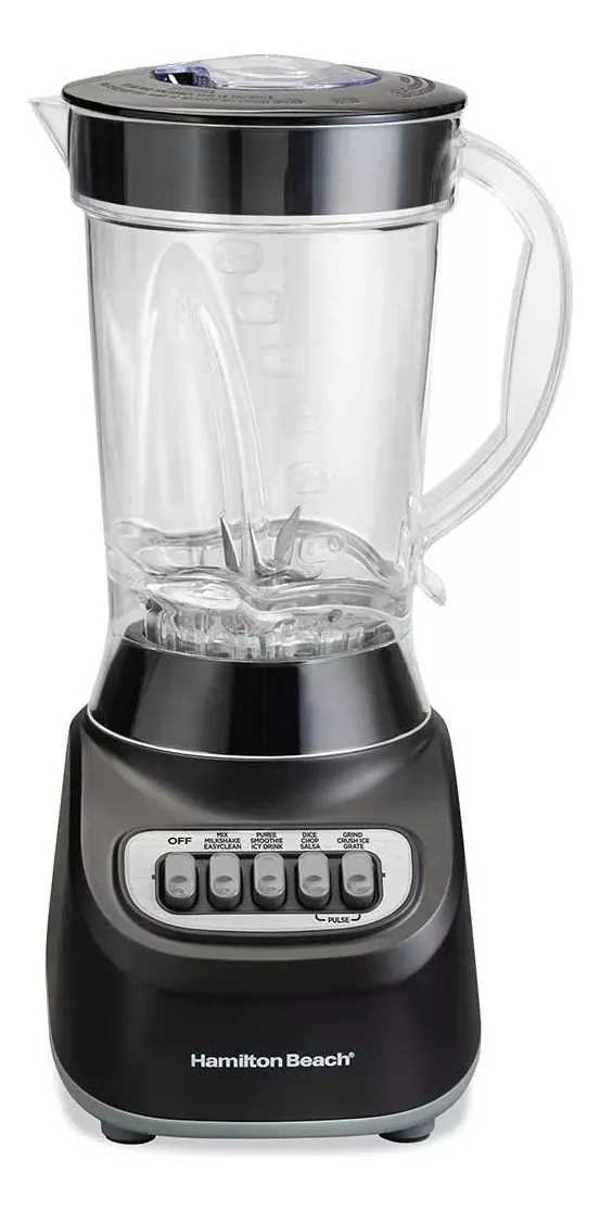 Licuadora Hamilton Beach 12 Funciones 1.4l Waveaction Negro