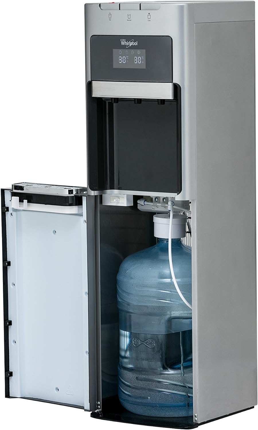 Whirlpool WK5915BD Despachador De Agua con Garraf&oacute;n Oculto, color Gris