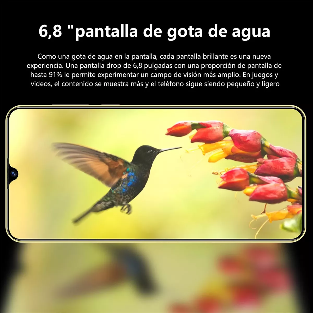 Teléfonos Inteligentes Android Baratos S24 Ultra Amarillo 6.8 En 1gb Ram 16gb Rom