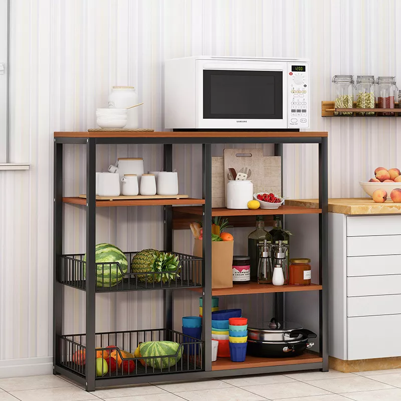 Multifuncional Mueble De Multicapa Para Cocina Estantes 80cm