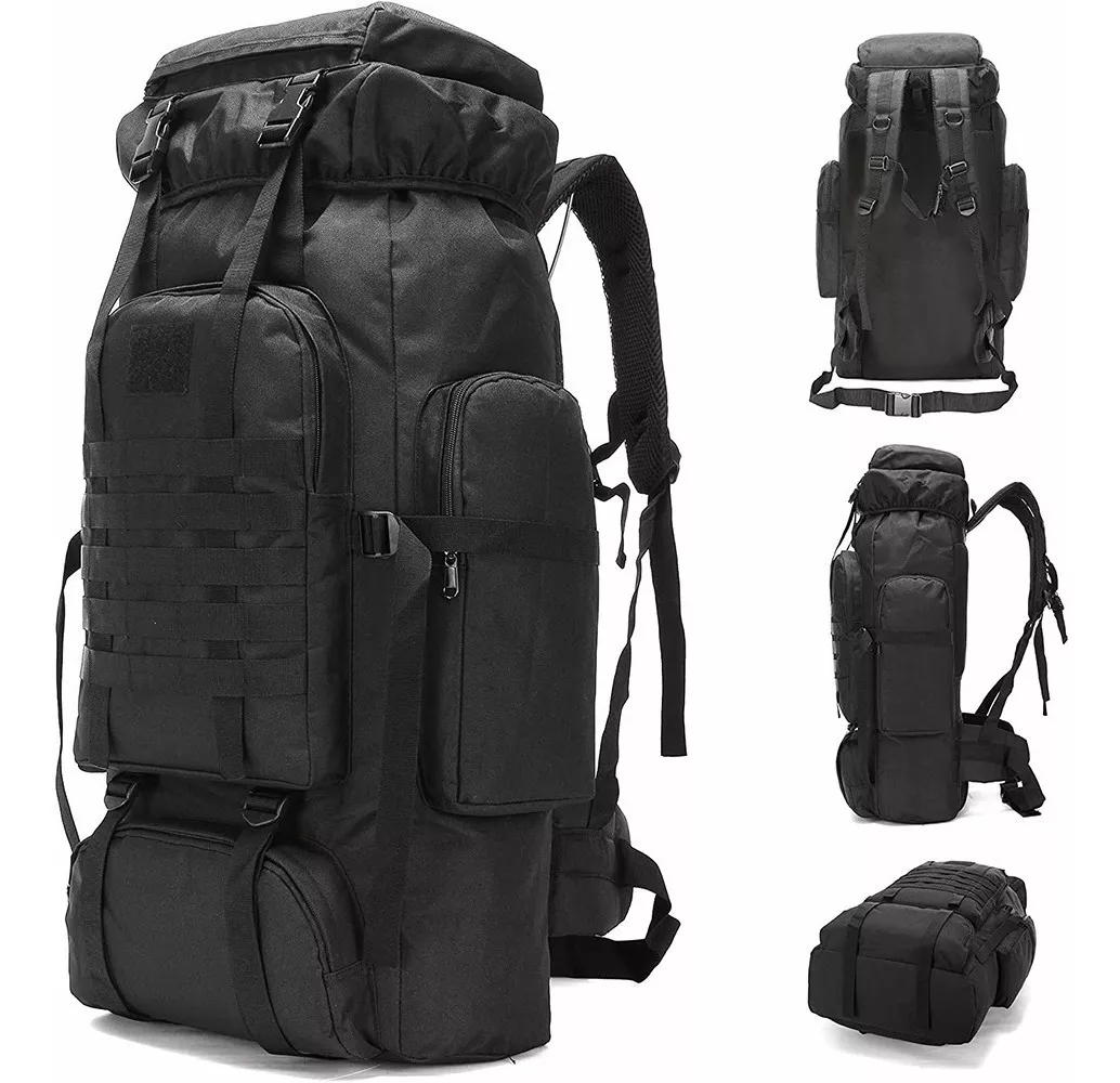 Mochila Impermeable Táctica Militar Para Acampar Y Caminar