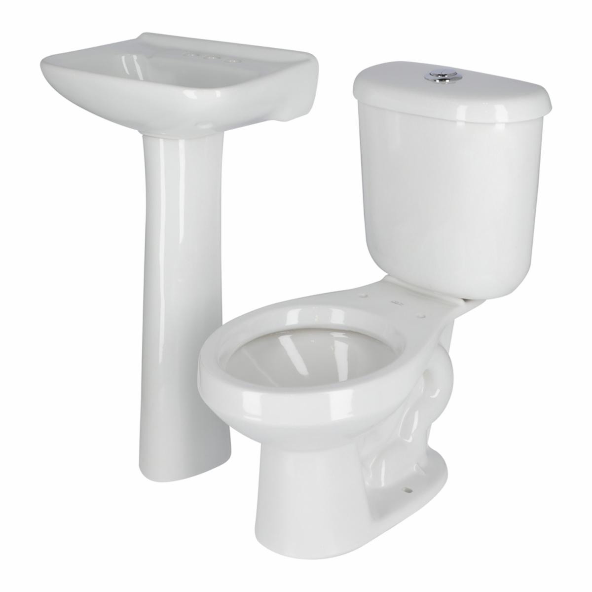 PAQUETE SANITARIO CON LAVABO DE 2 PIEZAS FUTURA II DUAL
