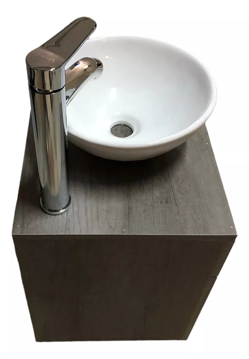 Paquete Lavabo+mueble Baño+llave Monomando +desagüe