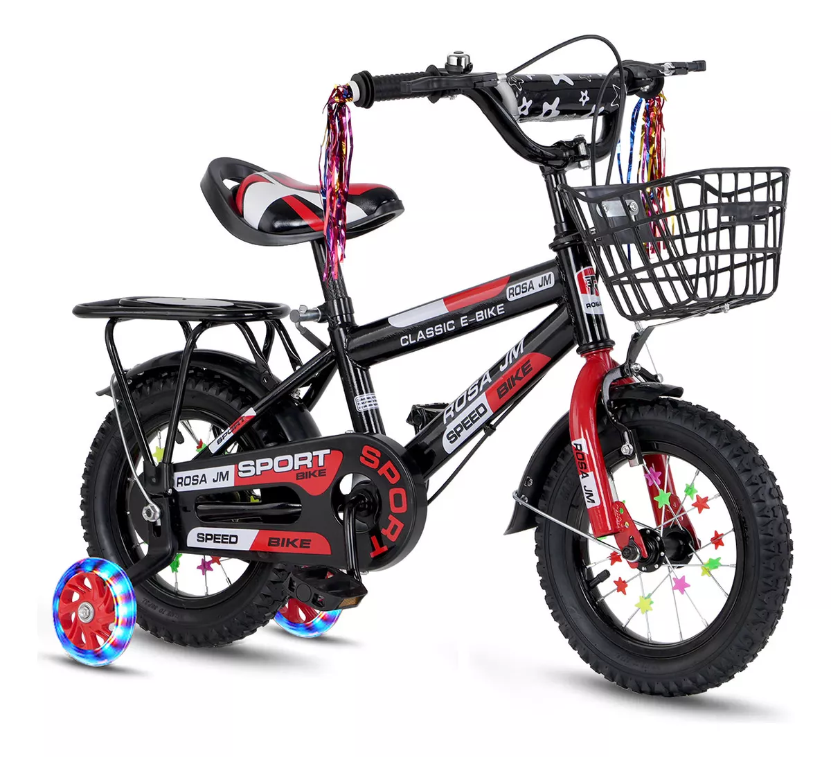 Bicicleta Infantil R16 Con Ruedas De Entrenamiento Para Niño