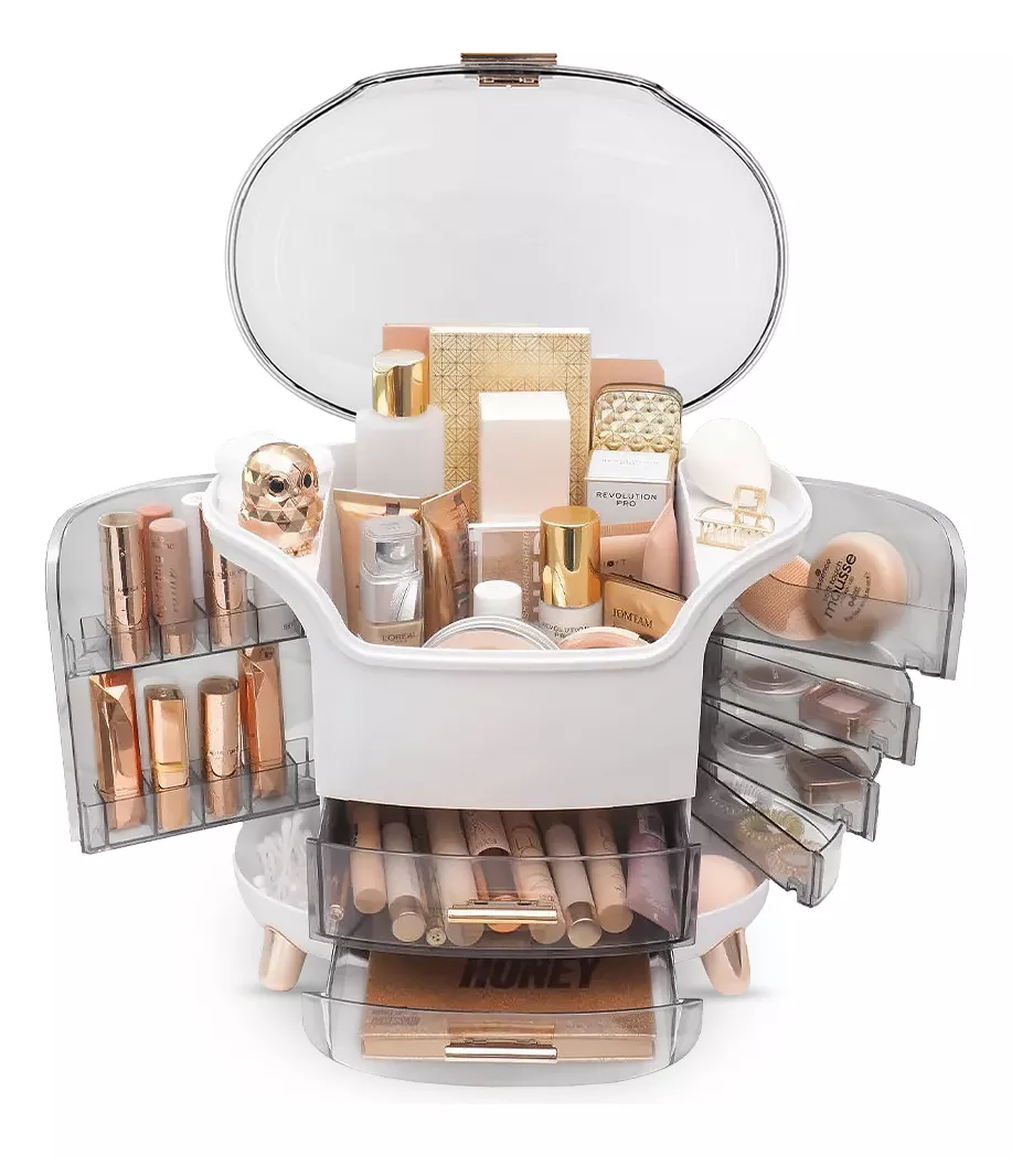 Organizador De Maquillaje Gadnic Cosm&eacute;ticos Y Joyas Cajones