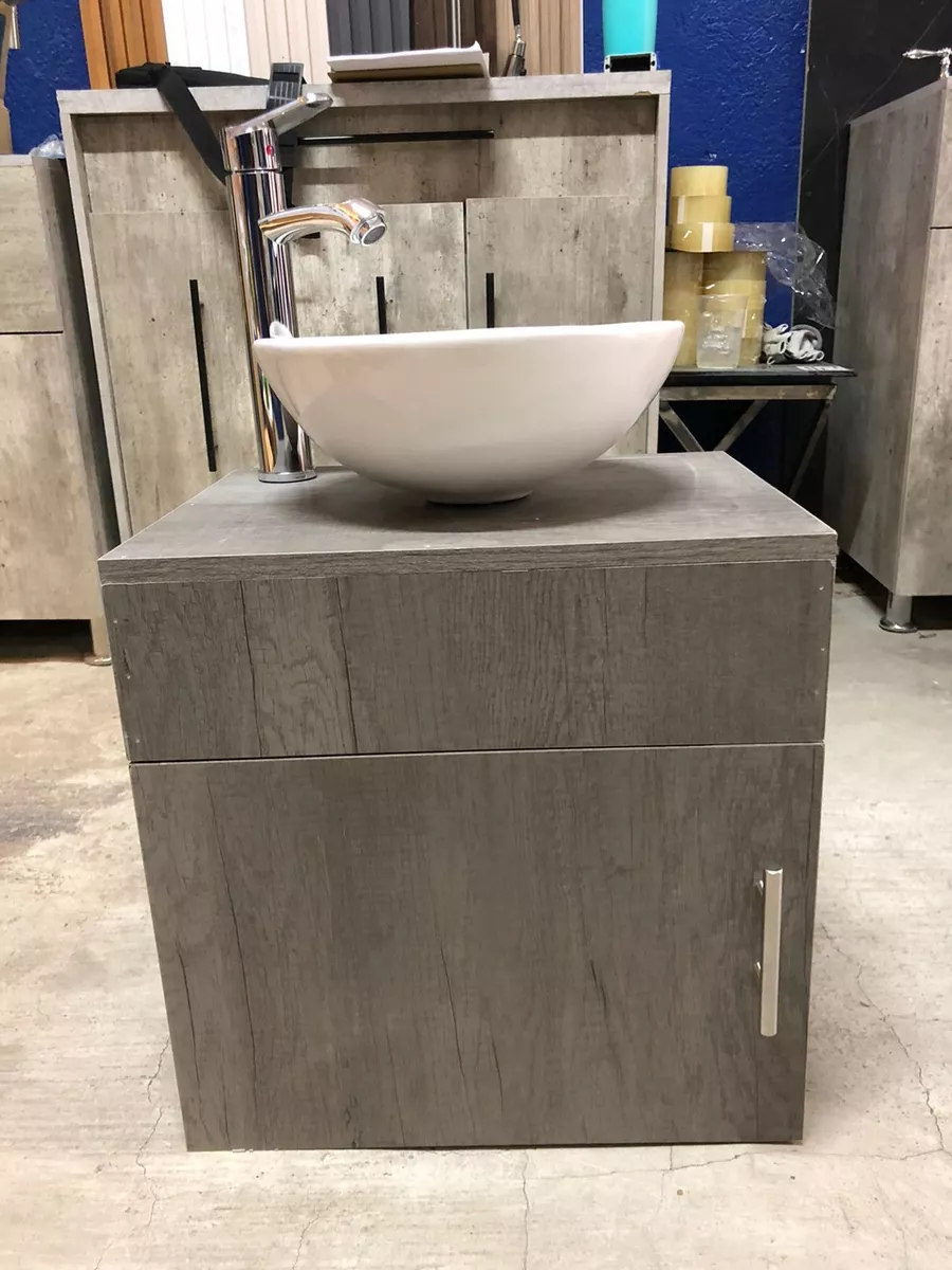 Paquete Lavabo+mueble Baño+llave Monomando +desagüe