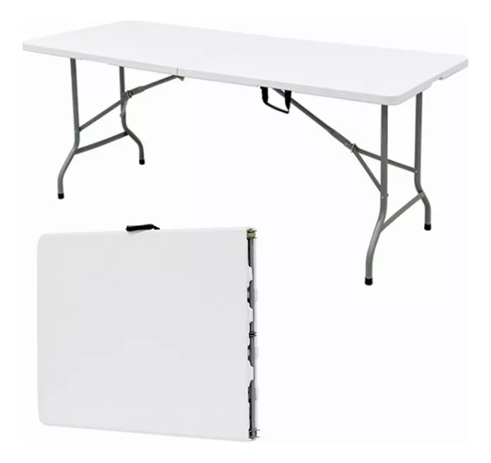Tablón Mesa Extra Grande Plástico Portafolio Para Exterior color Blanco
