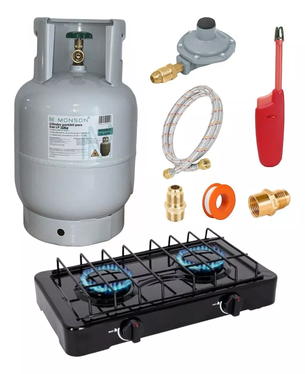 Tanque De Gas Lp Vac&iacute;o Marca Anbec De 10kg Cilindro Port&aacute;til