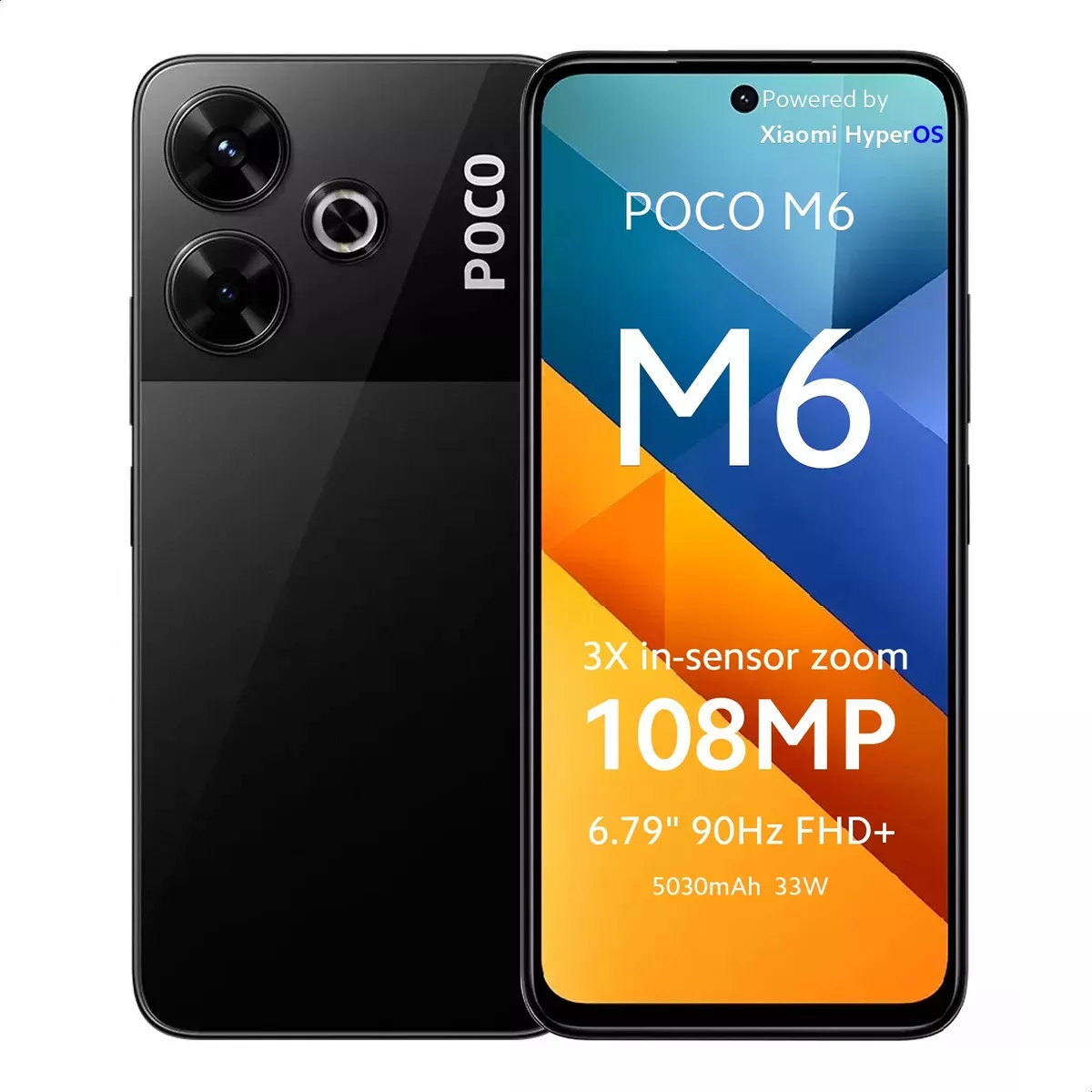 Xiaomi POCO M6 Dual SIM 256 GB plateado 8 GB RAM