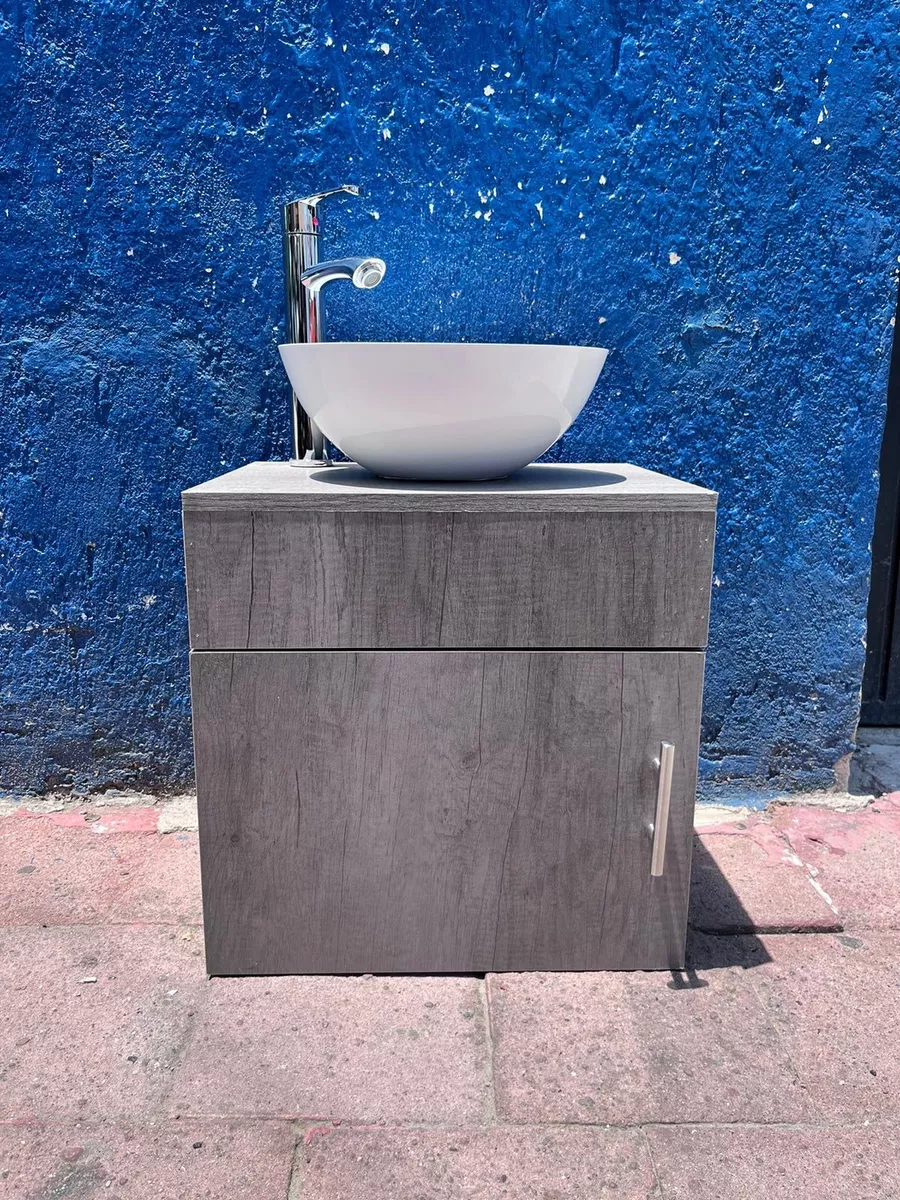 Paquete Lavabo+mueble Baño+llave Monomando +desagüe