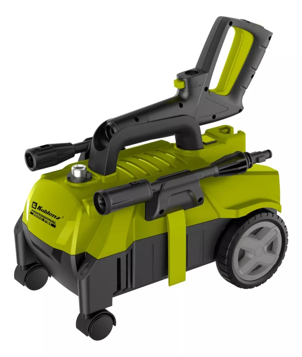 Hidrolavadora Koblenz Hl-295h 1650 Psi Con Llantas color Verde