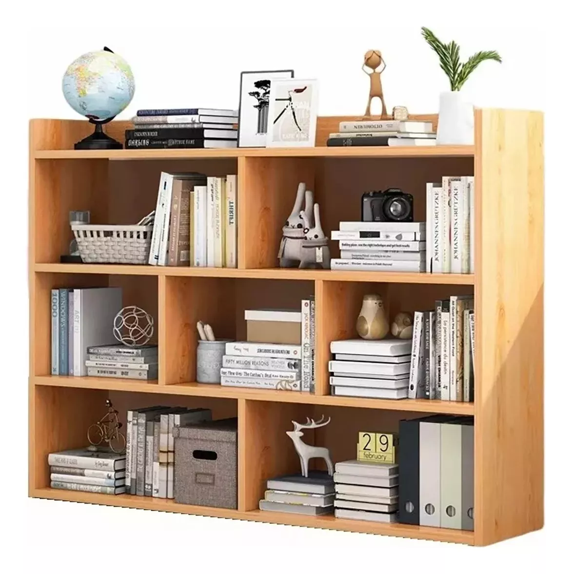Estanter&iacute;a Librero Y Mueble Organizador Multiuso 4 Capa 80cm