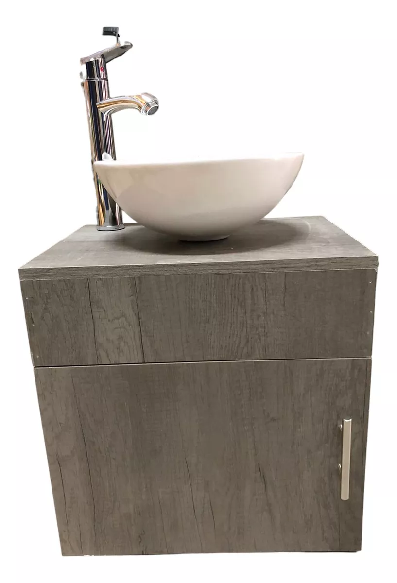 Paquete Lavabo+mueble Baño+llave Monomando +desagüe