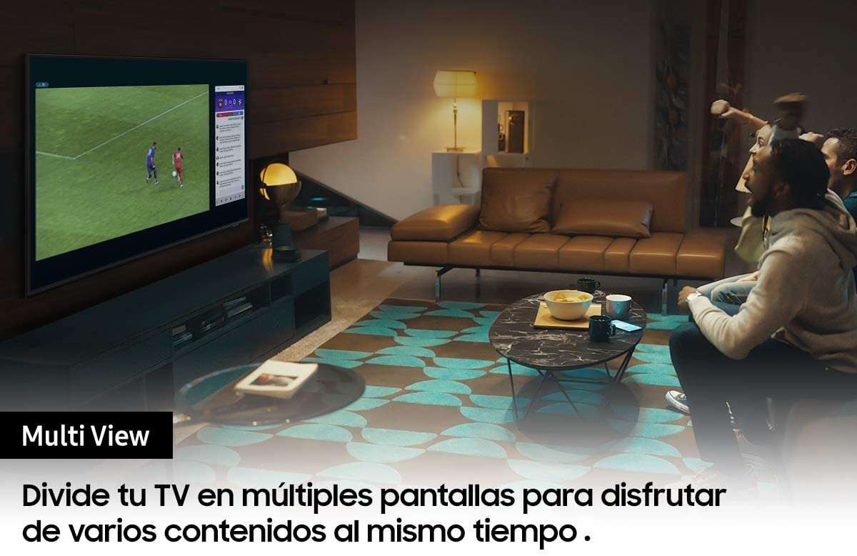 Samsung QLED 4K 2021 75Q60A-Smart TV Resolución 4K UHD, 75''/65''/55''/50''