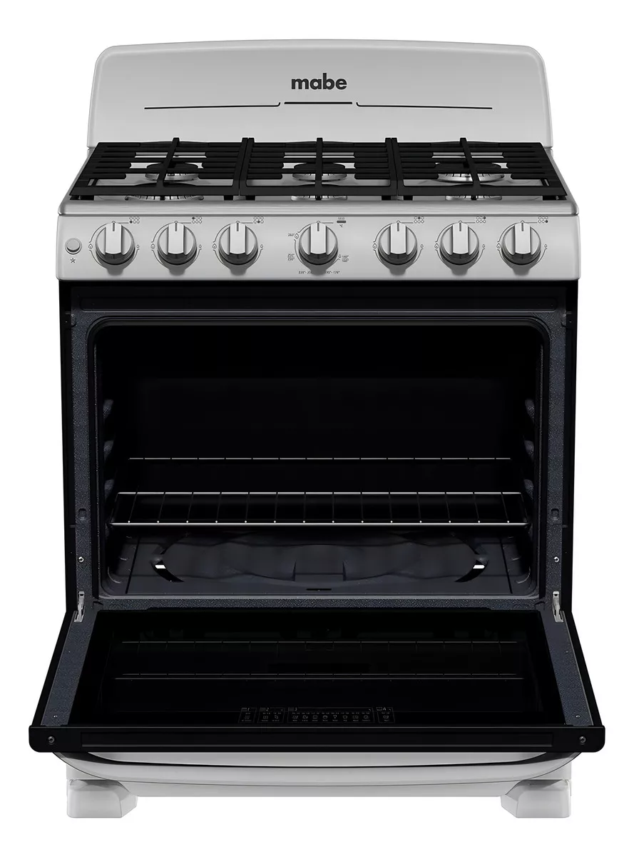 Estufa De Piso 30 Pulgadas Silver Em7646bsis2 Mabe