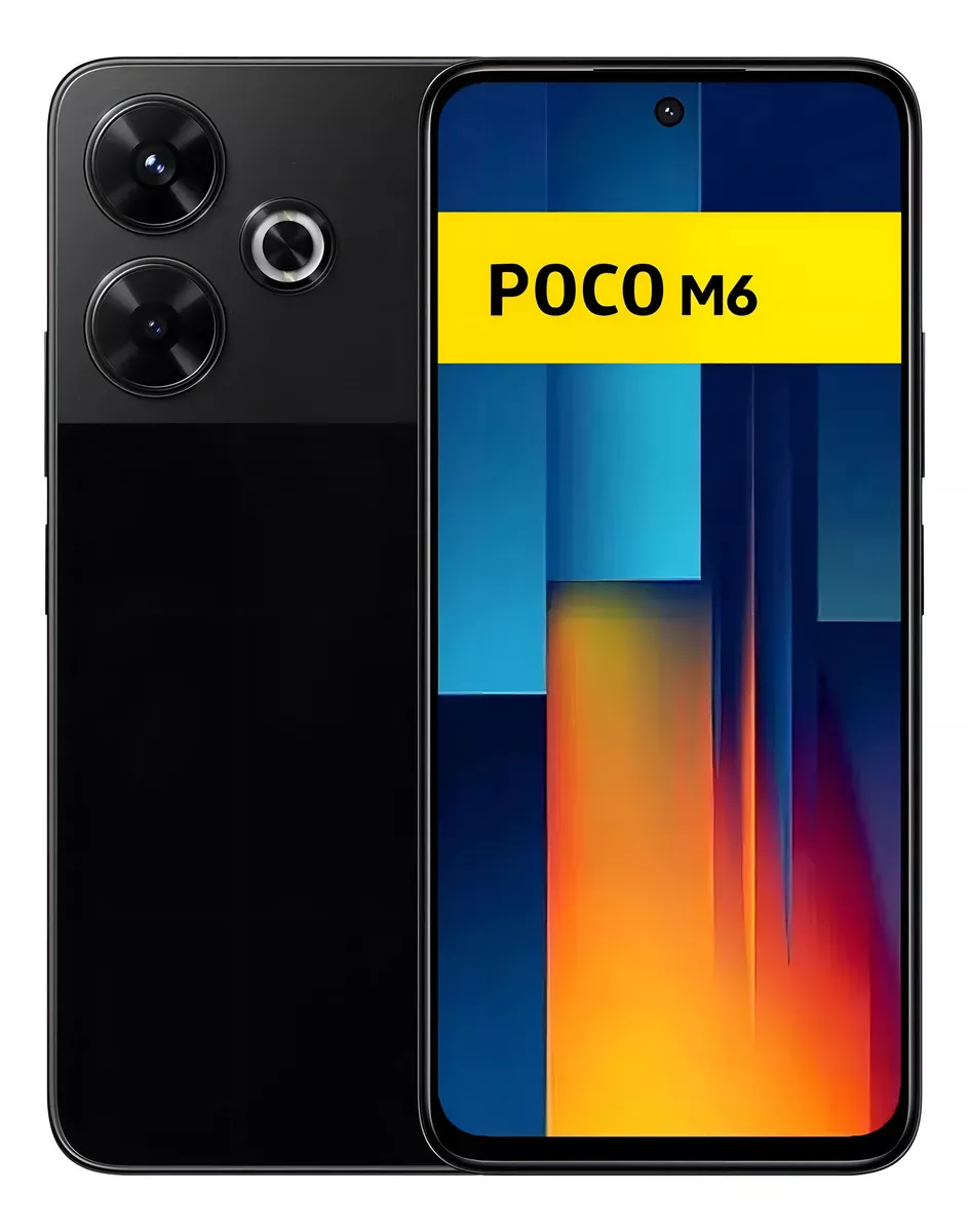 Xiaomi POCO M6 Dual SIM 256 GB plateado 8 GB RAM