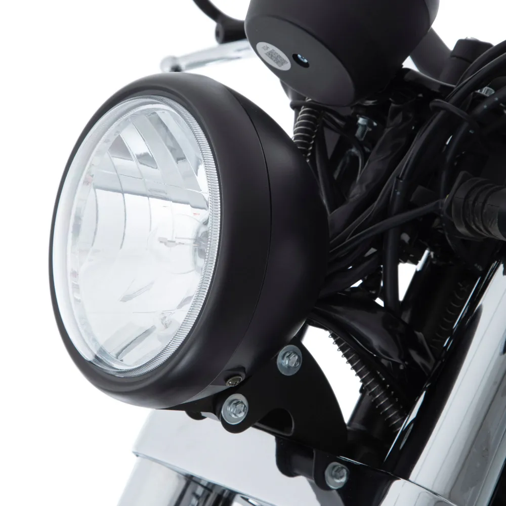 Motocicleta Chopper Italika TC 250 Negra