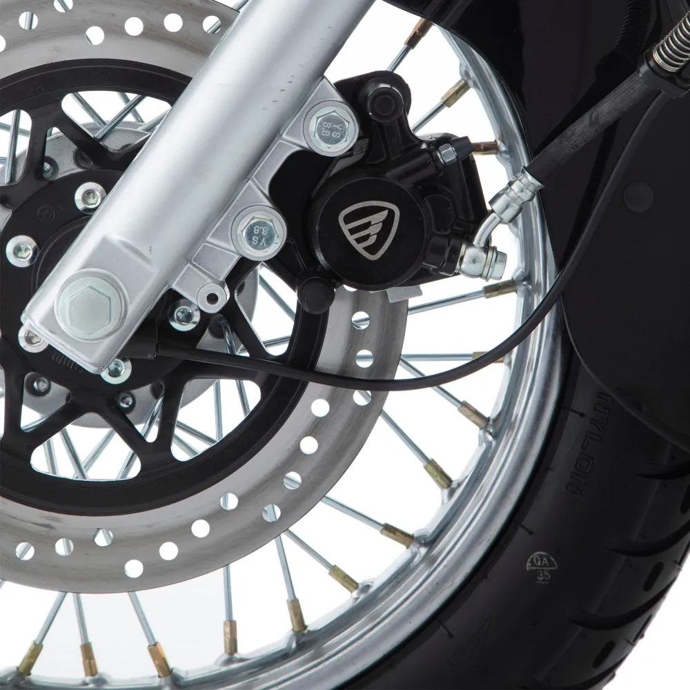 Motocicleta Chopper Italika TC 250 Negra