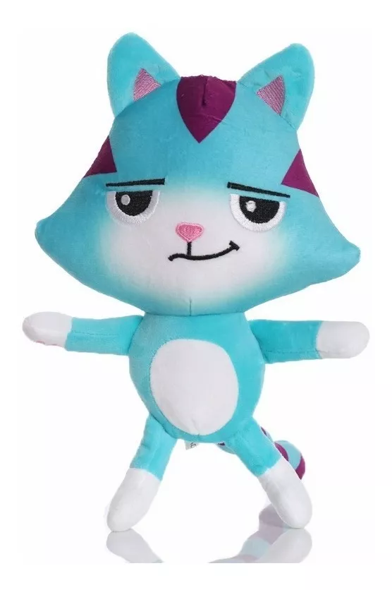 Casa De Muñecas Gabby De 25 Cm, Peluche, Gato Sirena, Regalo