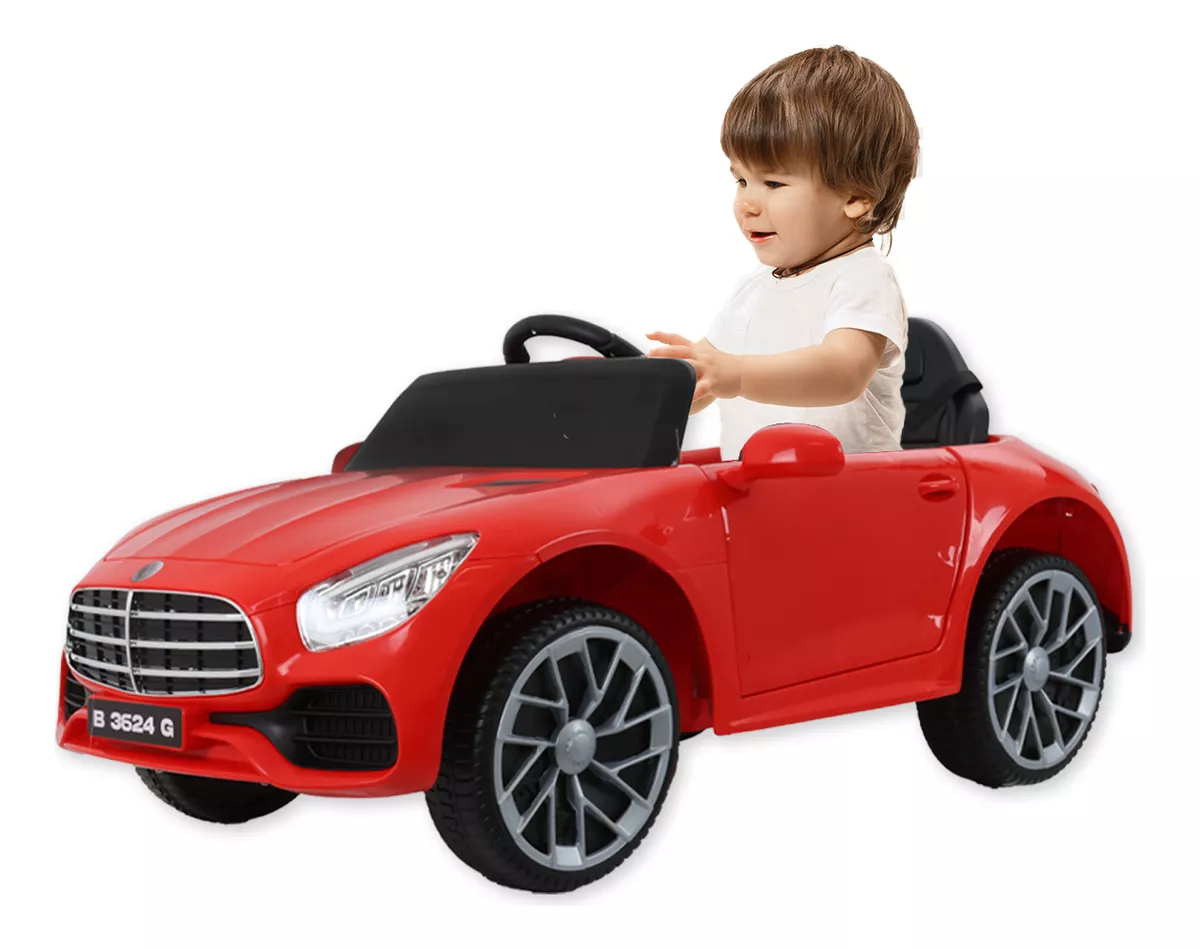 Carrito Electrico Montable Para Ni&ntilde;os Estilo Deportivo 12v