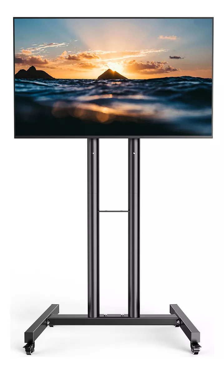 Soporte Tv M&oacute;vil Con Altura Ajustable Para Tv De 23 A 60