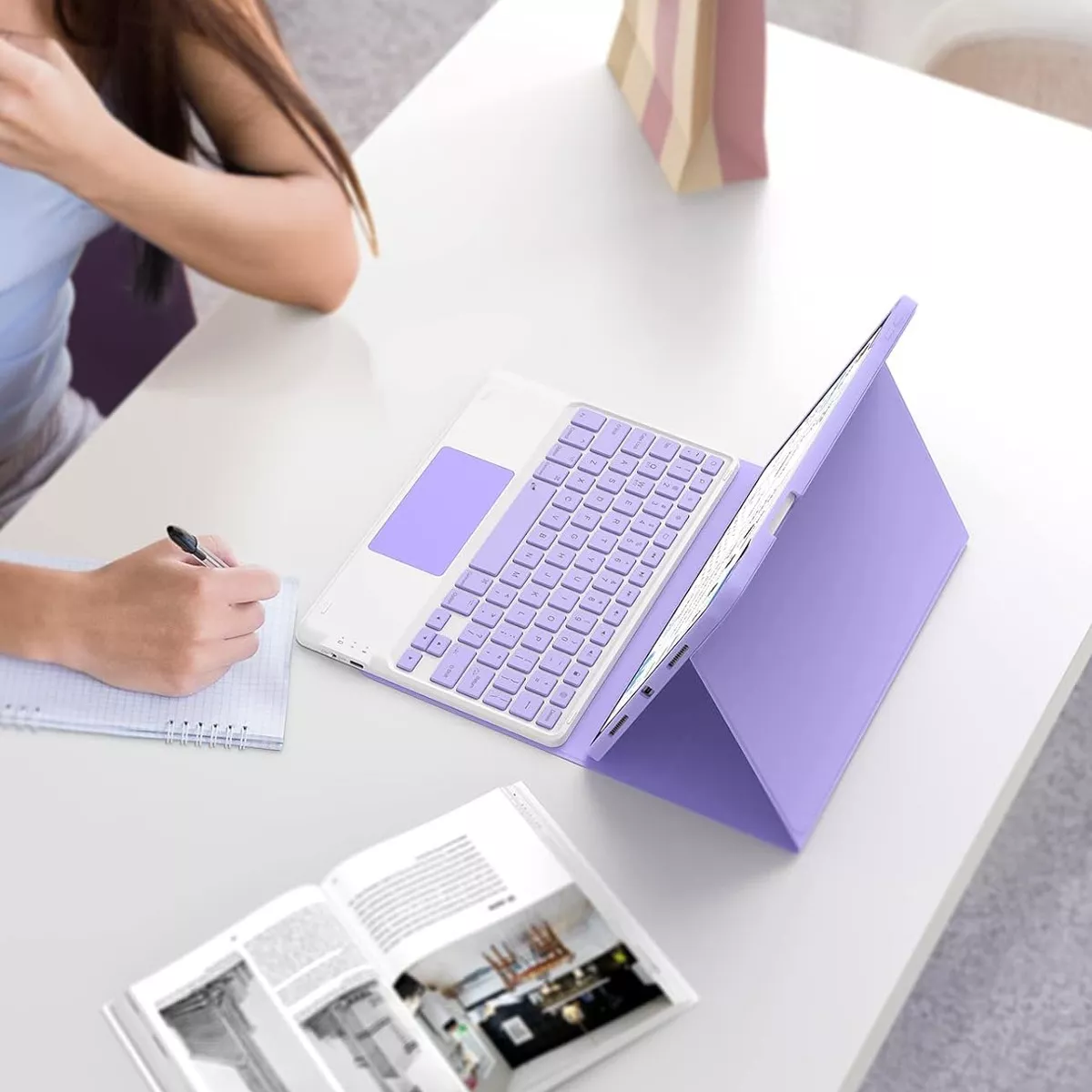 Funda Teclado Mouse +lapiz P/huawei Matepad Air/11.5'' 2023