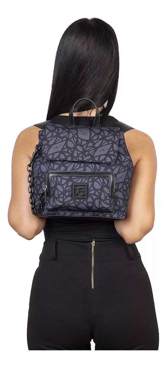 Mochila Mediana Cloe Para Mujer Solapa Con Cierre Magnético