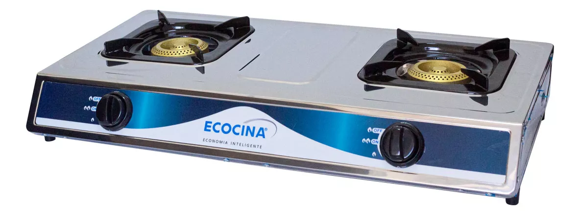 Estufa De Mesa ECOCINA de 2 Quemadores con Chispero