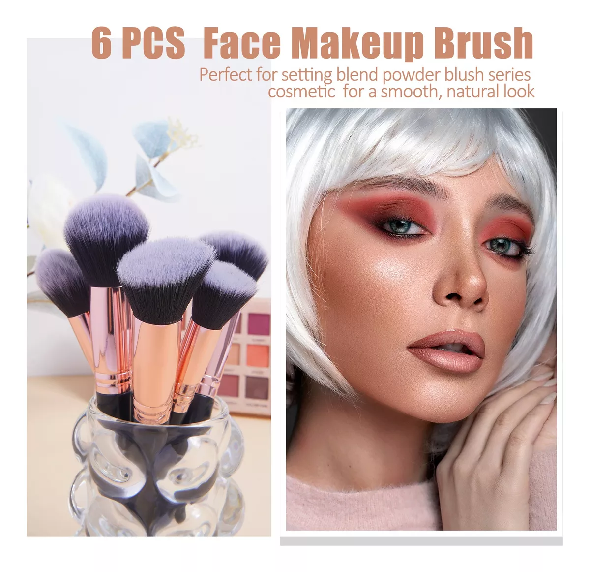 Set 28 Brochas De Maquillaje Profesional Con Estuche Brocha