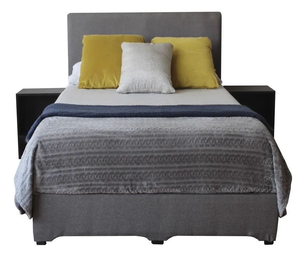 Base Cama Urban Matrimonial-Base + Cabecera + 2 Buros