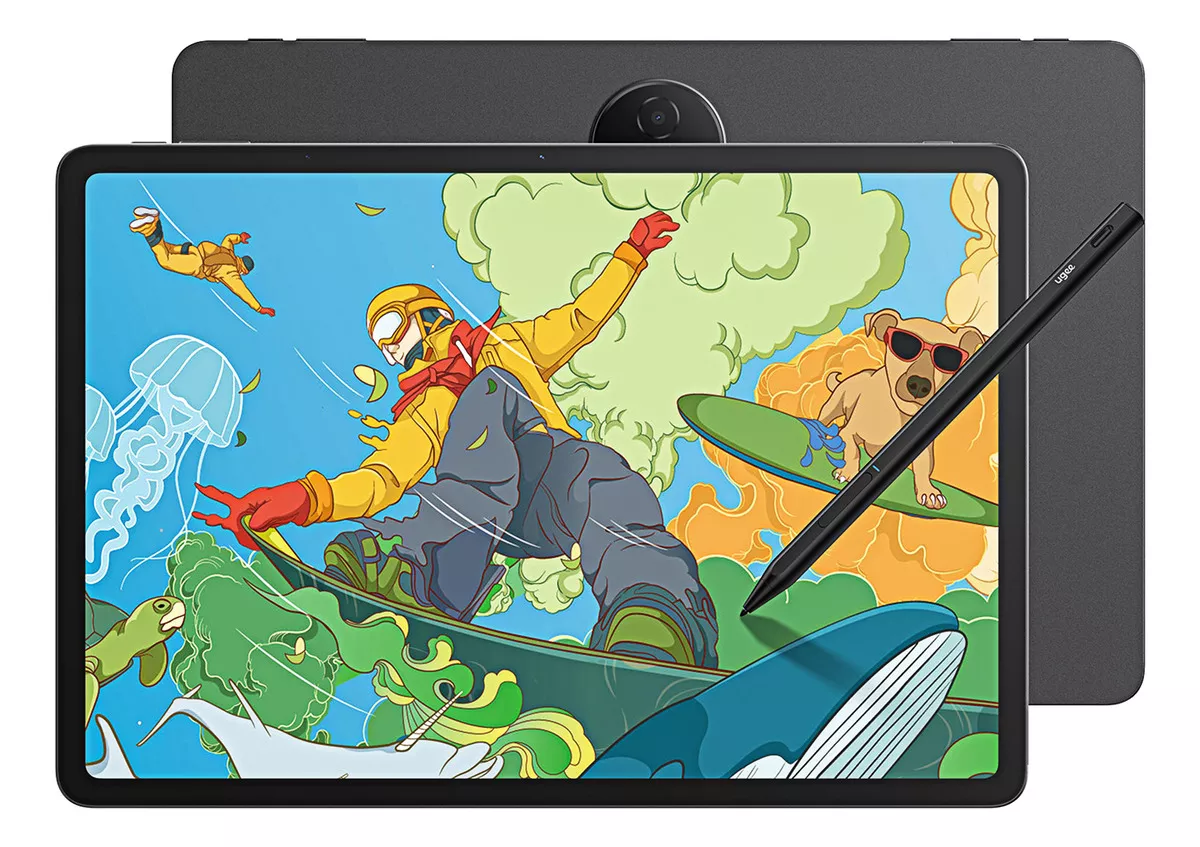 Tableta Digitalizador Port&aacute;til UGEE UT3 Fun Drawing Pad 14,25 Pulgadas con L&aacute;piz Tablet Android 14, 8GB 256GB 10000mAh 2.4K Ultra HD Pantalla Grande para Dibujar Estudiar Leer Jugar