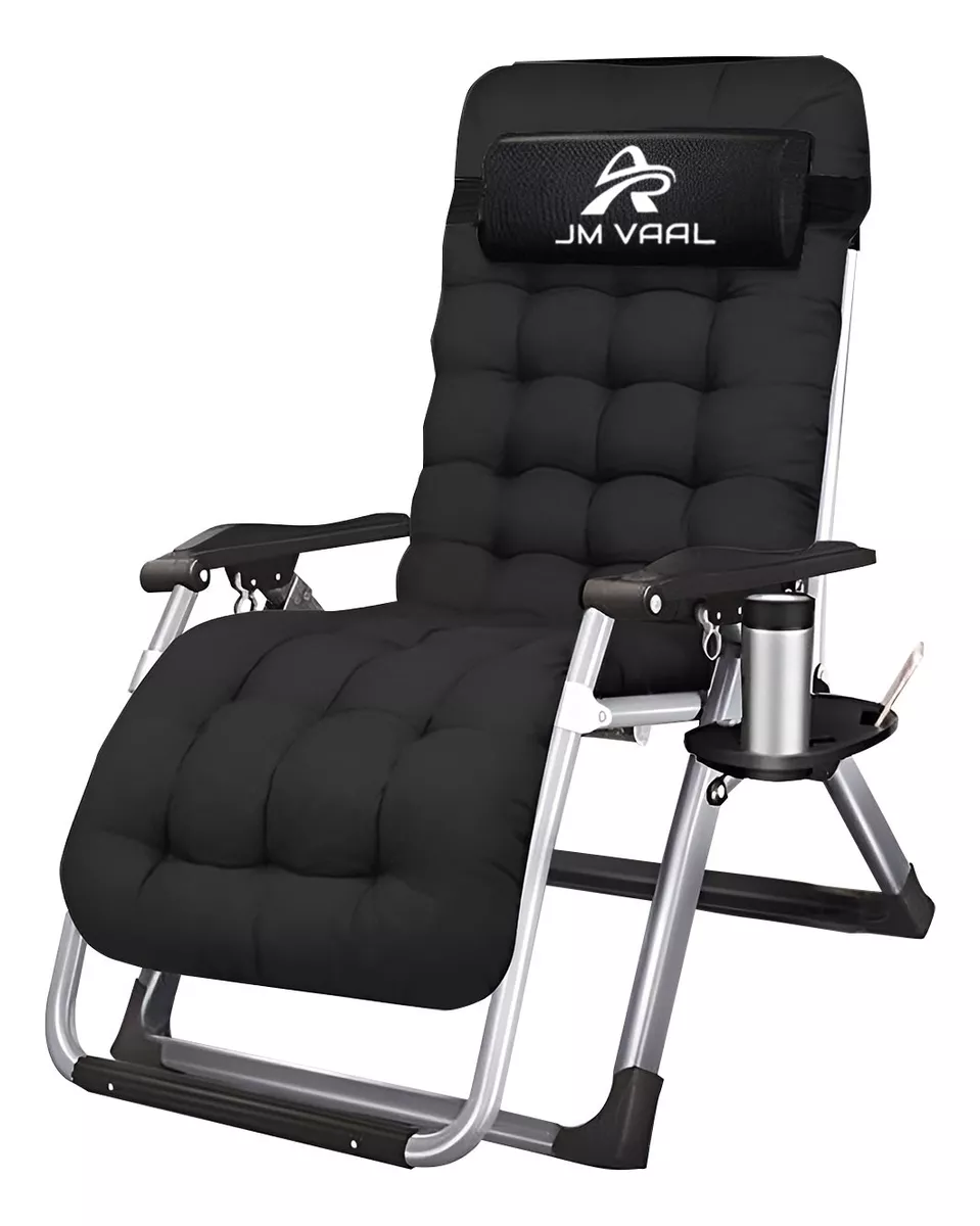 Silla Camastro Plegable Ajustable En 180 Con Colchón Jm Vaal