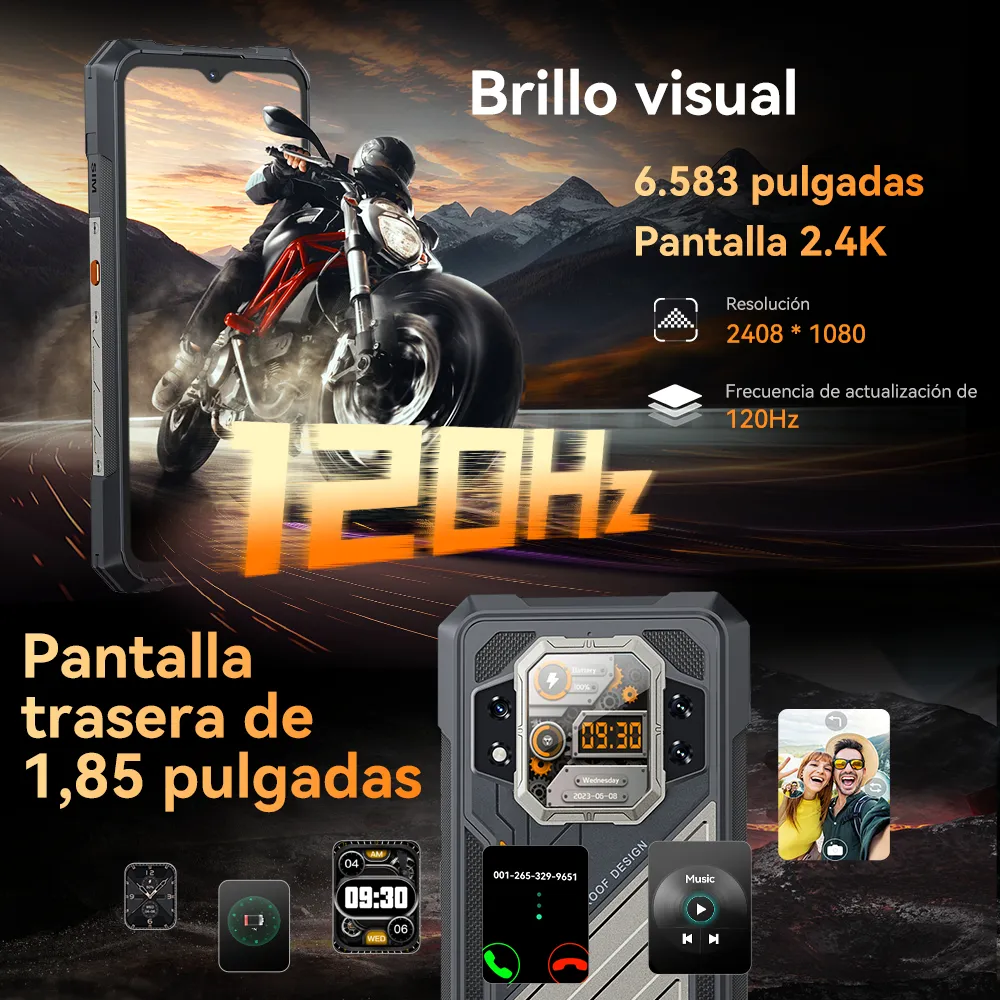 Cubot Kingkong X 5g Dual Sim 256 Gb Negro 16 Gb Ram Android 14