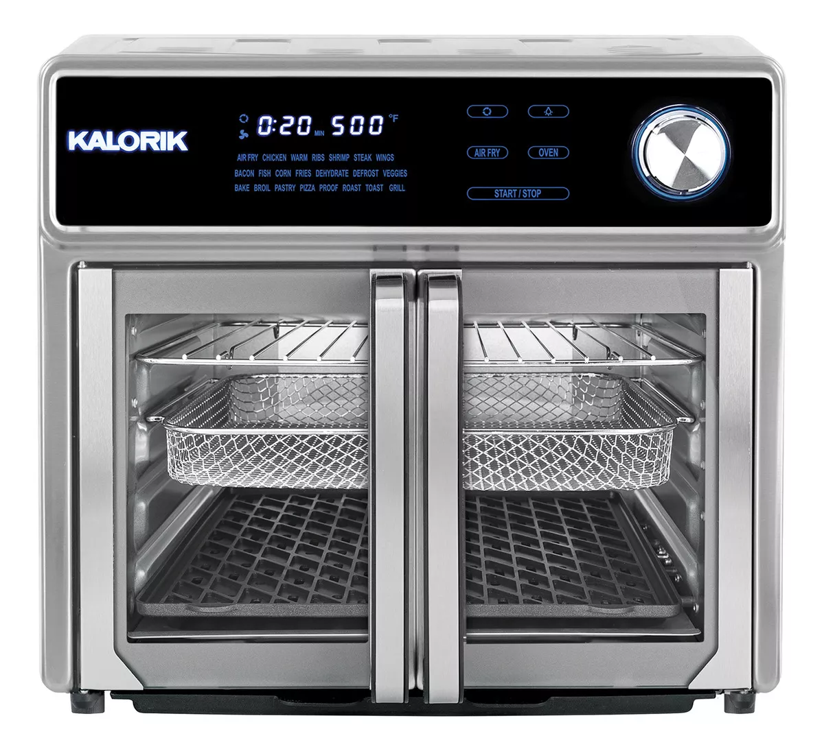 Horno Eléctrico Maxx Kalorik-Cv Directo color Plateado