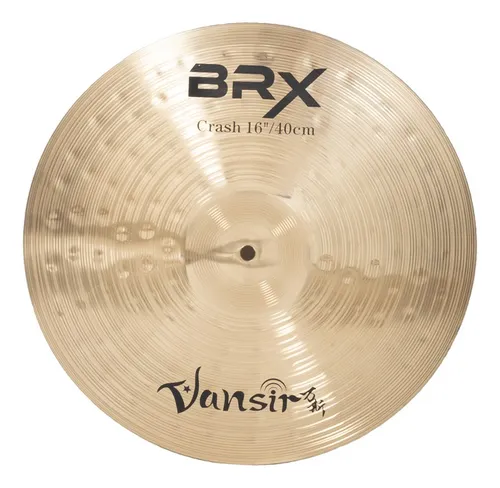 Set De Platillos Para Batería Vansir 4 Pcs Mas Funda V-brx