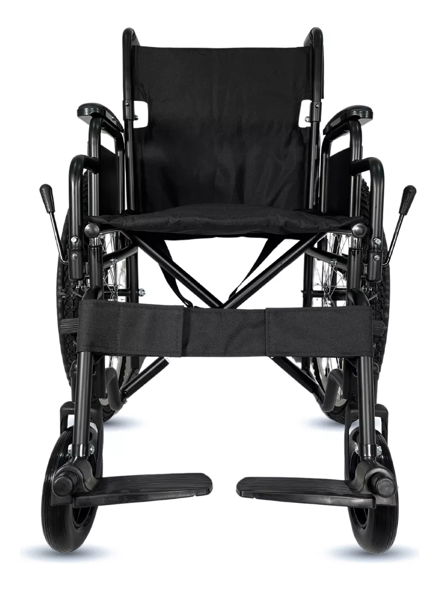 Silla De Ruedas Neumática De Lujo Todo Terreno Plegable