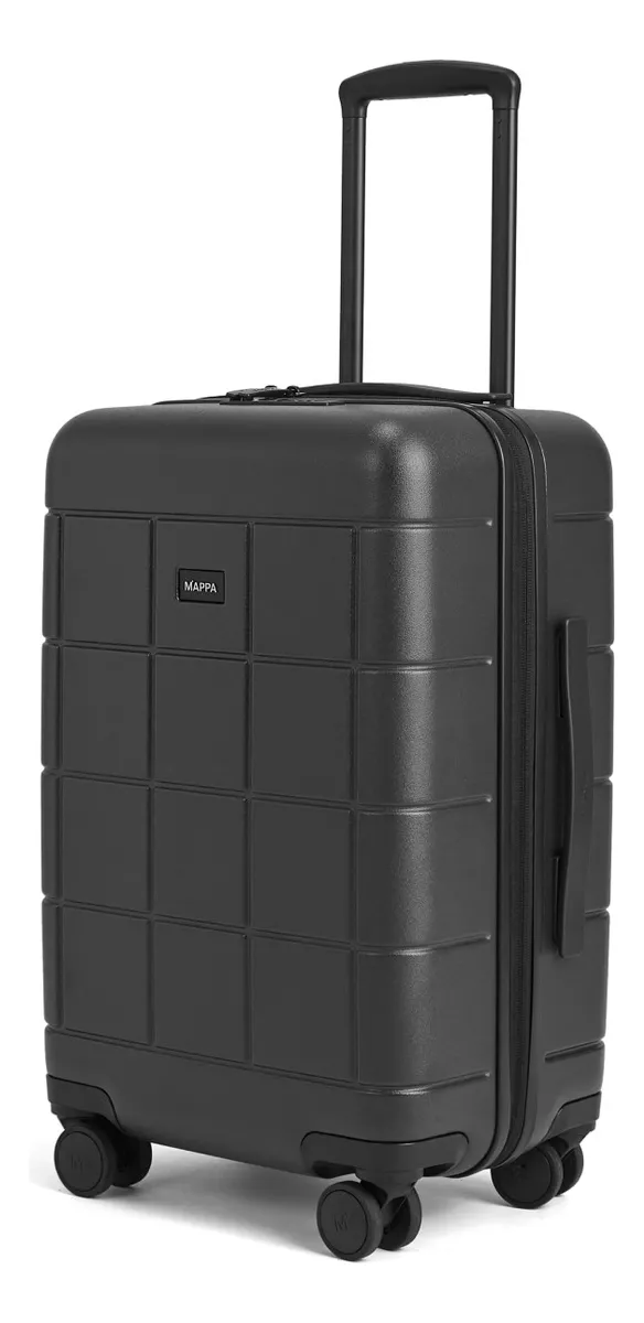 Maleta De Viaje Mappa Plus, Maleta De Mano Expandible, +10kg Negro