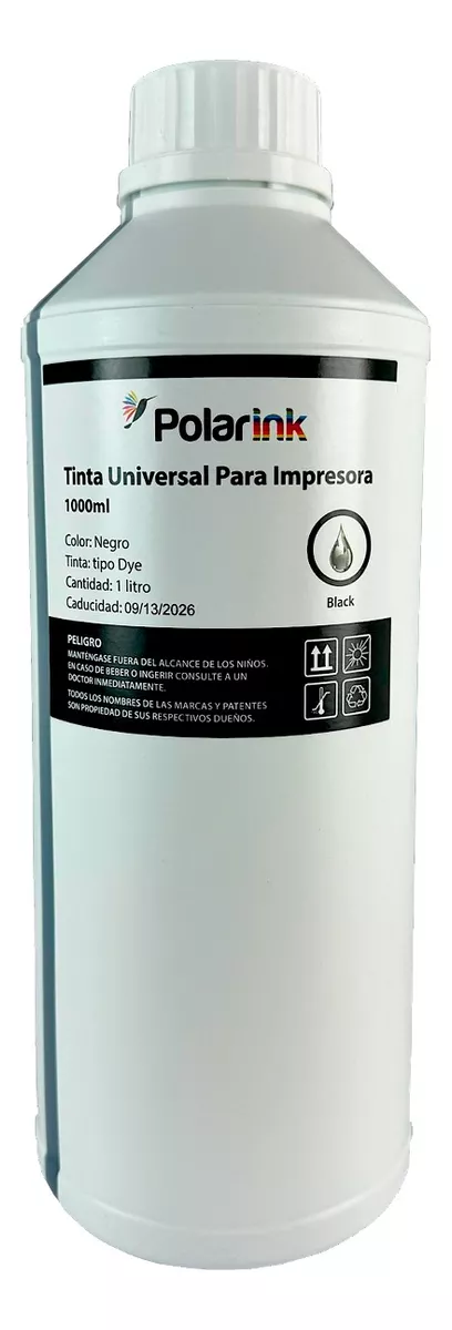 kit 4 Litros De Tinta Compatible Con Hp Epson Brother Canon