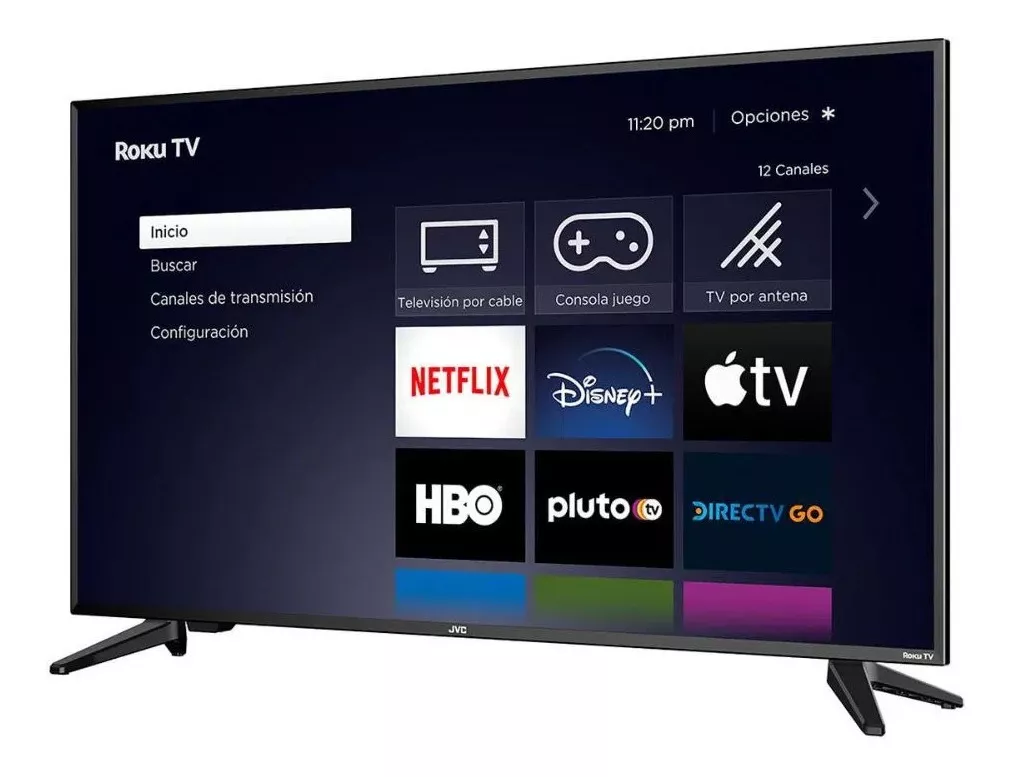 Tv 43 Pulgadas Smart Tv Si43frf Roku Tv Full Hd Jvc