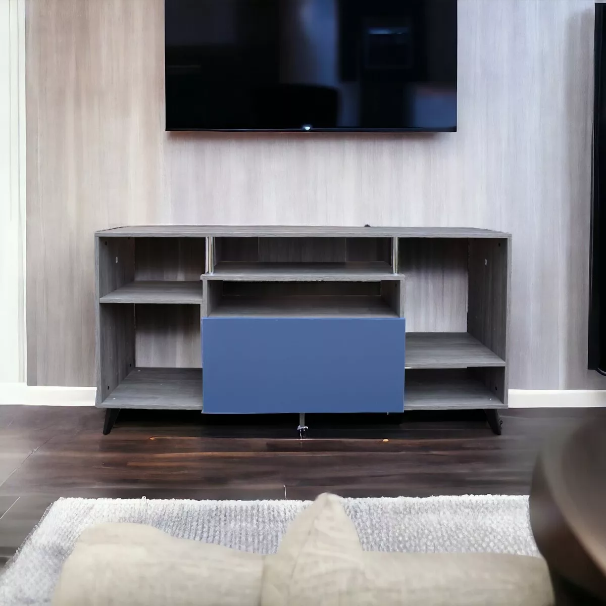 Centro De Entretenimiento Ibiza, Mueble Tv, 80 Alto, Hogare