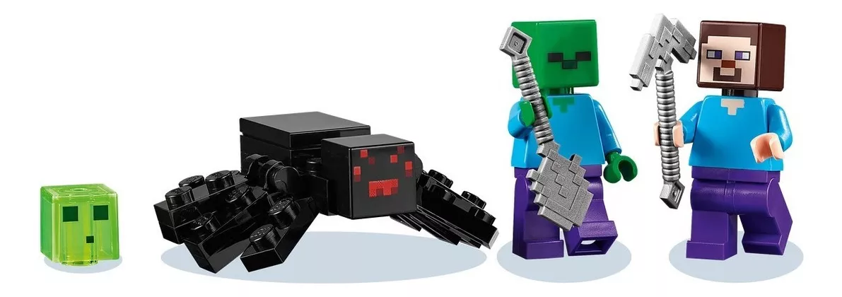 kit De Construcción Lego Minecraft La Mina Abandonada 21166